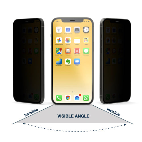 iPhone 11 - Protection d'écran verre trempé et filtre de confidentialité